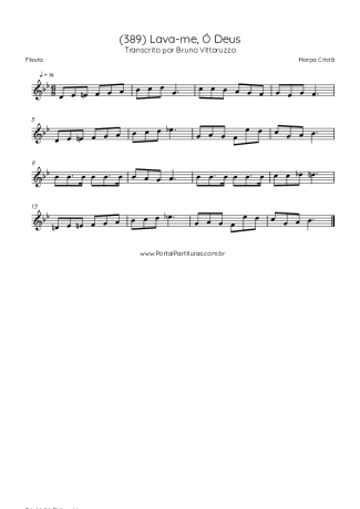 Harpa Cristã  score for Flute