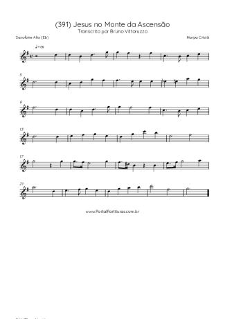 Harpa Cristã  score for Alto Saxophone