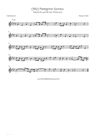 Harpa Cristã  score for Clarinet (C)