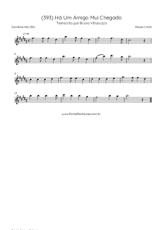 Harpa Cristã  score for Alto Saxophone