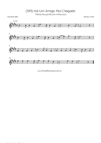 Harpa Cristã  score for Clarinet (Bb)