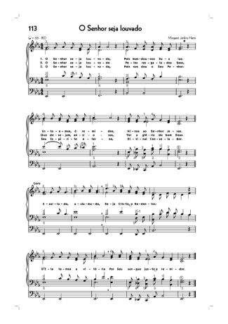 Hinário CCB  score for Organ