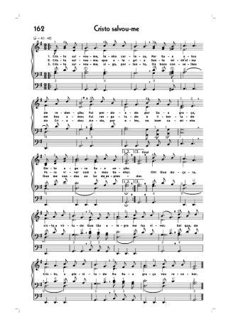 Hinário CCB  score for Organ