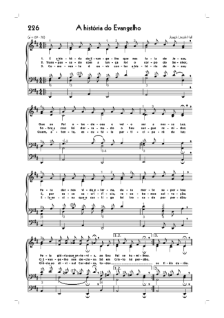 Hinário CCB (226) A História Do Evangelho score for Organ
