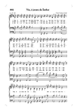 Hinário CCB (446) Vós Ó Jovens Do Senhor score for Organ