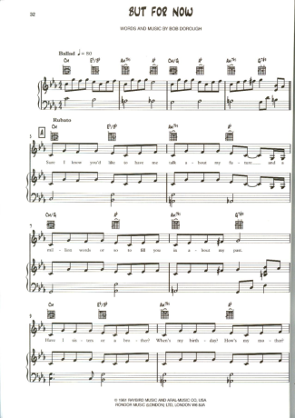 Jamie Cullum But For Now score for Piano