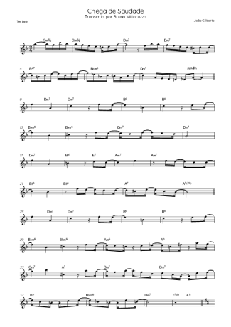 João Gilberto Chega De Saudade score for Keyboard