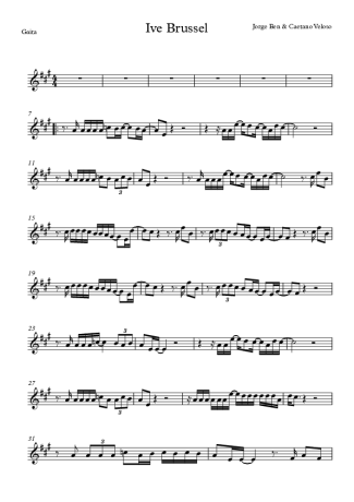 Jorge Ben Jor Ive Brussel score for Harmonica