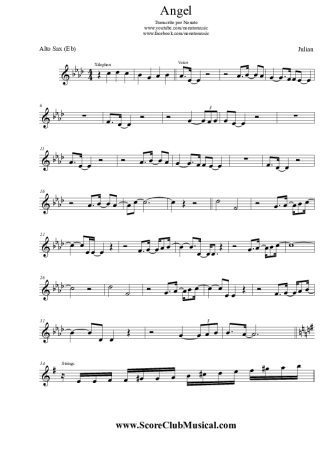 Julian Angel score for Alto Saxophone