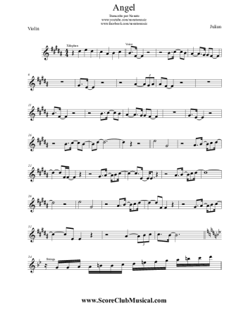 Julian Angel score for Violin