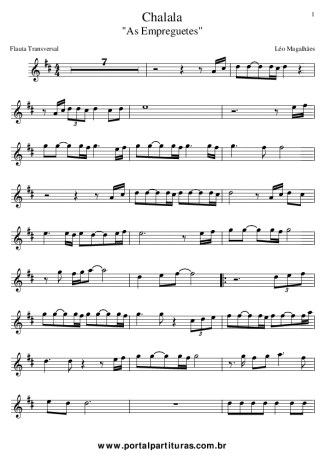 Léo Magalhães Chalala As Empreguetes (Novela Cheias de Charme) score for Flute