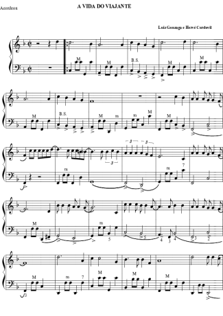 Luiz Gonzaga A Vida do Viajante score for Accordion