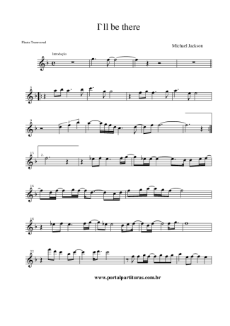 Michael Jackson  score for Flute