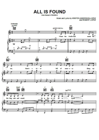 Movie Soundtracks (Temas de Filmes) All Is Found score for Piano