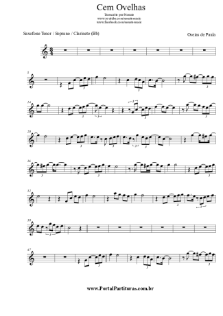 Ozeias de Paula  score for Clarinet (Bb)