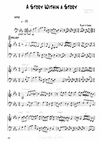 Pat Metheny A Story Within A Story score for Guitar