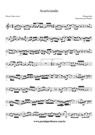 Pitanguinha Acariciando score for Flute