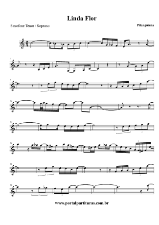 Pitanguinha Linda Flor score for Clarinet (Bb)
