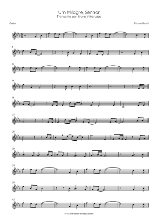 Prisma Brasil Um Milagre Senhor score for Harmonica