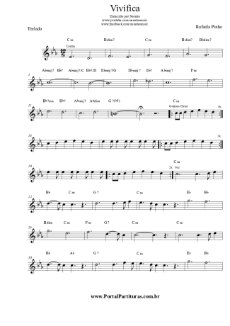 Rafaela Pinho Vivifica score for Keyboard