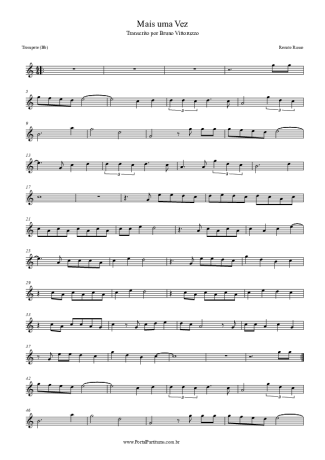 Renato Russo Mais Uma Vez score for Trumpet