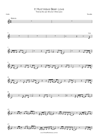 Roxette  score for Harmonica