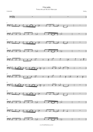 Sandy Morada score for Cello