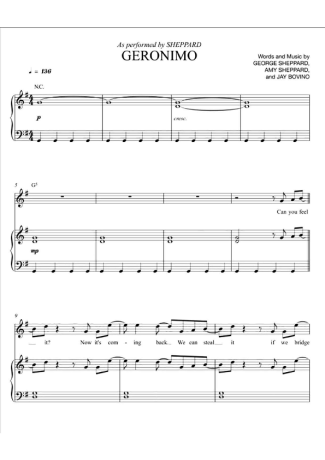 Sheppard  score for Piano