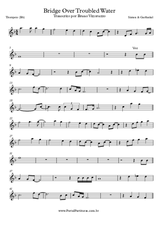 Simon & Garfunkel Bridge Over Troubled Water score for Trumpet