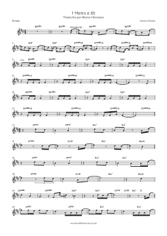 Sorriso Maroto 1 Metro E 65 score for Keyboard