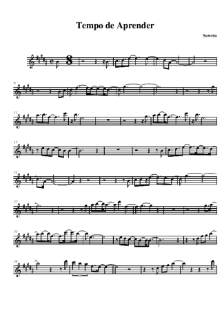 Soweto Tempo de Aprender score for Alto Saxophone
