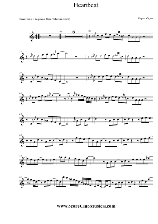 Spyro Gyra Heartbeat score for Clarinet (Bb)