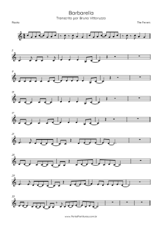 The Fevers  score for Flute