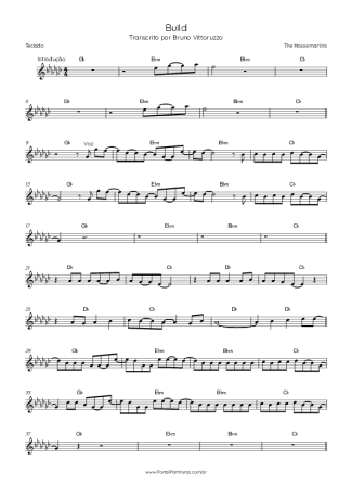 The Housemartins Build score for Keyboard