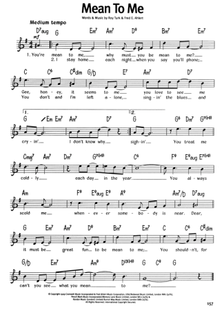 The Real Book Of Blues Mean To Me score for Harmonica