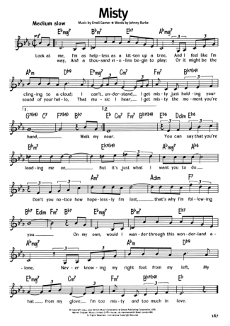 The Real Book Of Blues Misty score for Harmonica