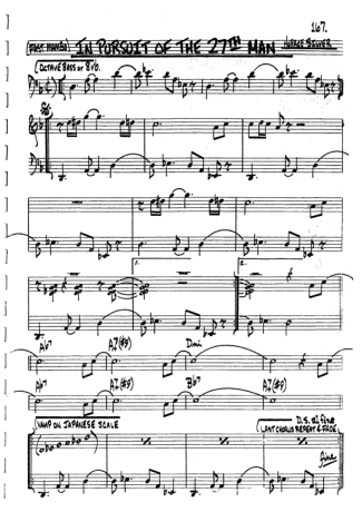 The Real Book of Jazz In Pursuit Of The 27th Man score for Tenor Saxophone Soprano (Bb)
