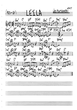 The Real Book of Jazz Leila score for Violin