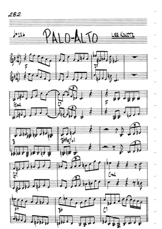 The Real Book of Jazz Palo Alto score for Harmonica