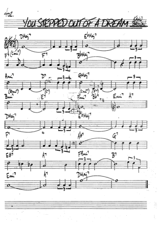 The Real Book of Jazz You Stepped Out Of A Dream score for Trumpet