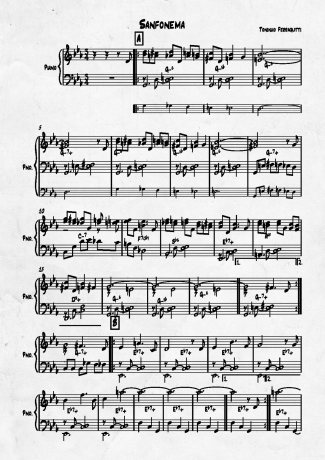 Toninho Ferragutti Sanfonema score for Accordion