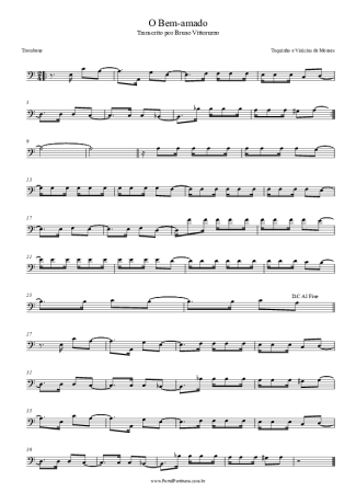 Toquinho e Vinícius de Moraes O Bem-amado score for Trombone