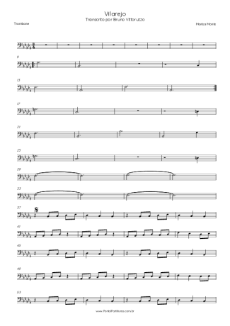 Tribalistas Vilarejo score for Trombone