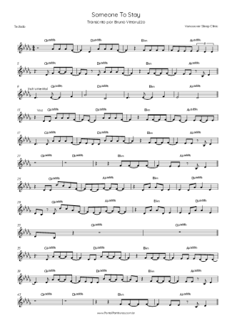 Vancouver Sleep Clinic Someone To Stay score for Keyboard