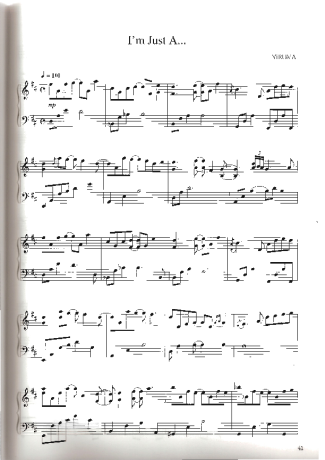 Yiruma Im Just A score for Piano