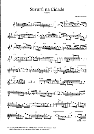 Zequinha de Abreu Sururú na Cidade score for Flute